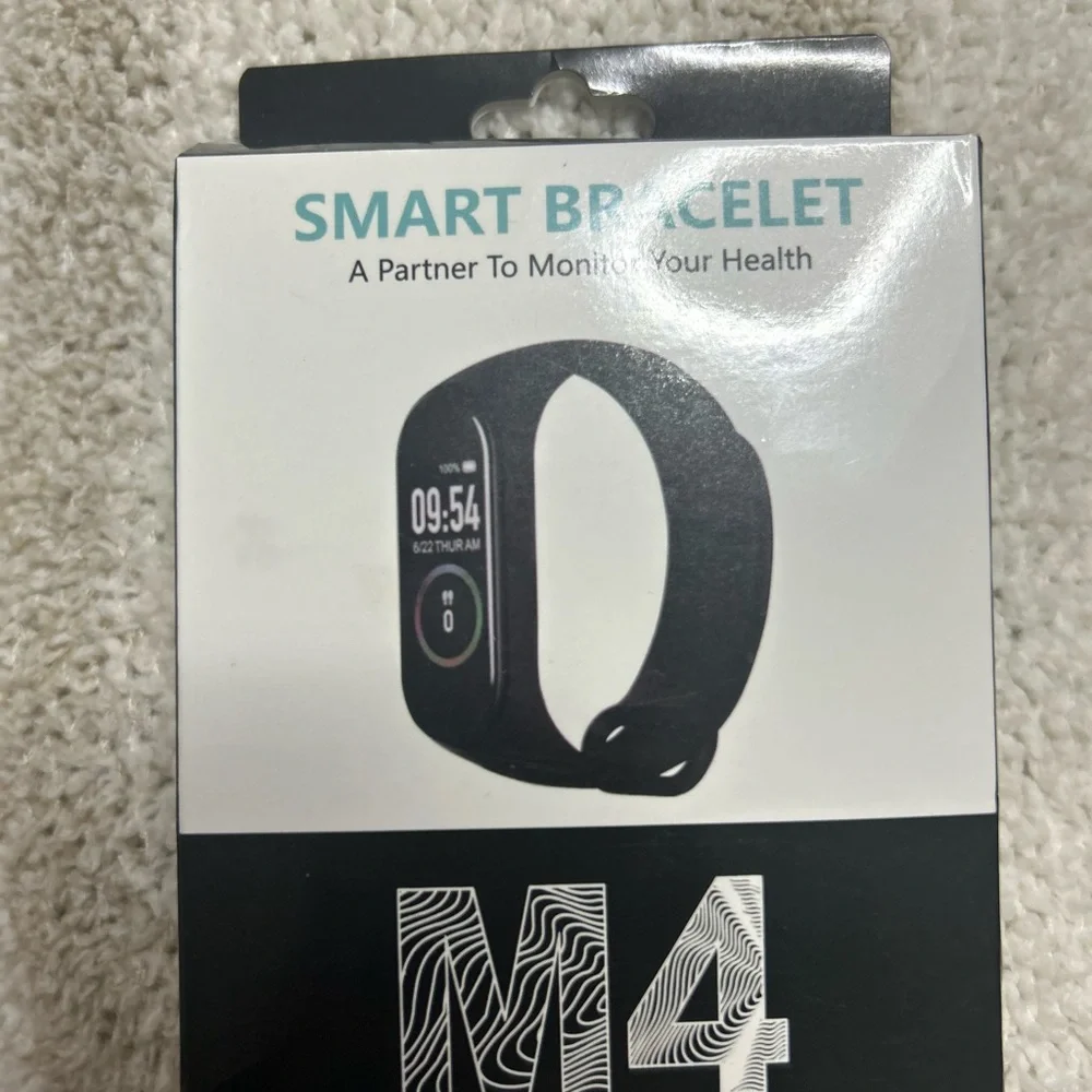 Smart Bracelet M4 Fitness Tracker - Black